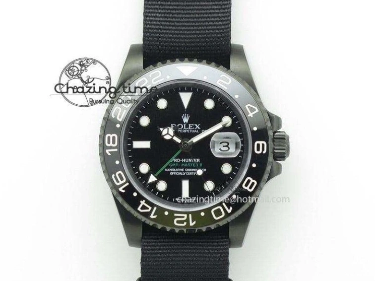 0105 Stylish Daytona YG BP Maker Gold Dial Sticks Markers On Rubber Strap A7750@ 4012